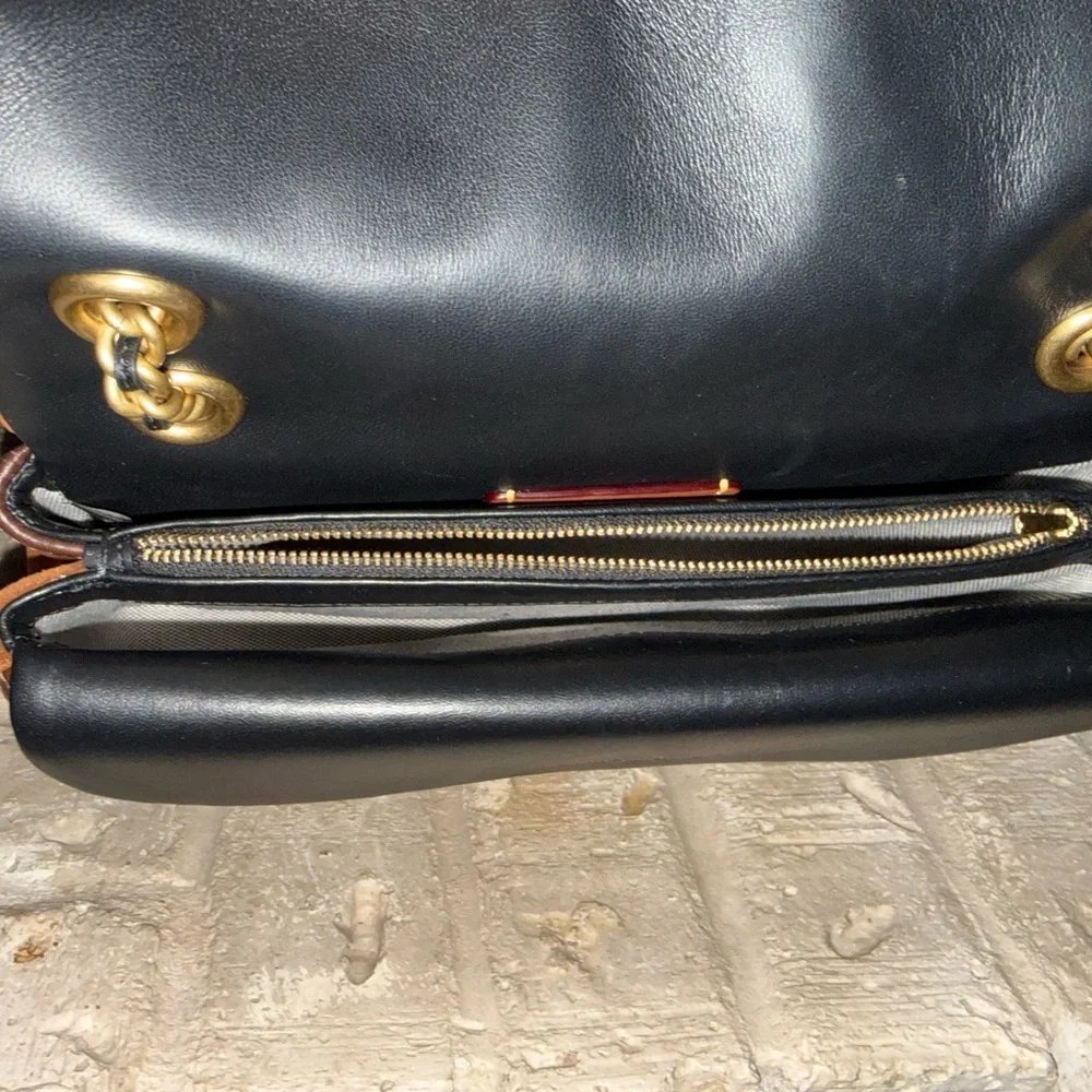 Coach Patchwork Leather Shoulder Bag - Picture 6 of 16